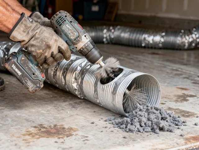 Professional duct cleaning by Somerset Dryer Vent Cleaning in Somerset